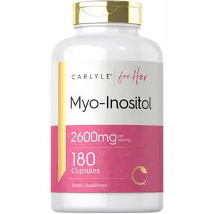 Carlyle Myo-Inositol 2600mg | 180 Capsules | Extra Strength Supplement | Non-GMO, Gluten Free