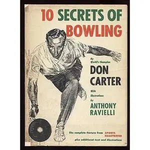 USED-10 Secrets of Bowling by Don Carter (Hardcover)