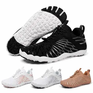 Barefoot Shoes for Men Women, Minimalist Cross Trainer Zero Drop Shoes, Wide Toe Box Non-Slip Breathable Casual Sneakers for Gym, Running, Hiking, Walking