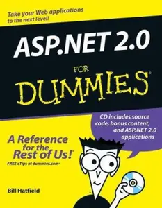 USED-ASP.NET 2 For Dummies by Bill Hatfield (Paperback)