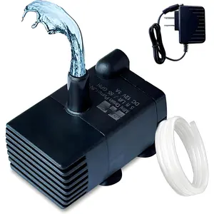 Automatic Small Sump Pump with Water Sensor, 5 FT Lift 55 GPH 115V/230V Mini Condensate Pump with Float , Water Removal for Dehumidifier, Air Conditioner, Ice Maker, Basement, Auto On Off