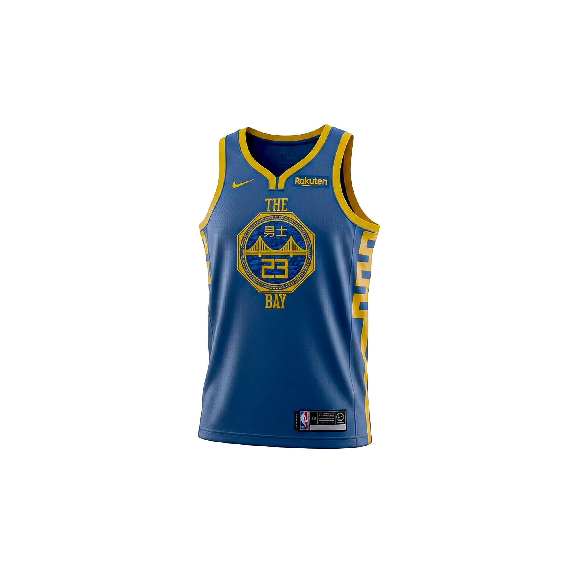 NBA GS Warriors DRAYMOND GREEN "CNY" Swingman Jersey "Blue/Black" AJ4610 427