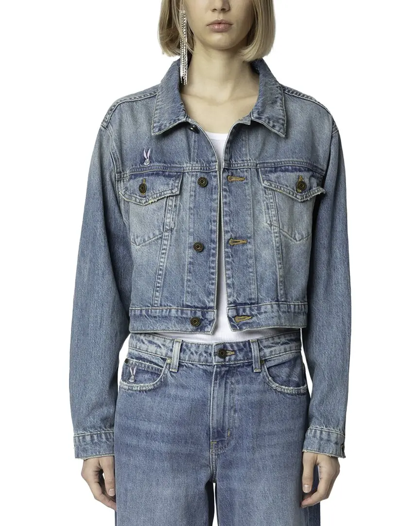 Zadig & Voltaire The Aretha Wb Cropped Jacket