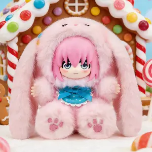 MINISO Bocchi the Rock! - Cute Pet Sitting Party Series Blind Box– Adorable Collectible Figure, Perfect Gift for Anime Fans, Chibi-Style Plush Featuring Hitori Gotoh, Nijika, Ryo & Kita in Cozy Pet Poses!