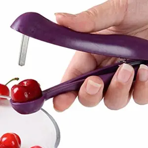 Brand new handheld cherry pitter, multifunctional olive pitting tool, labor-saving fruit seed remover, essential kitchen gadget for fruit and vegetable food preparation