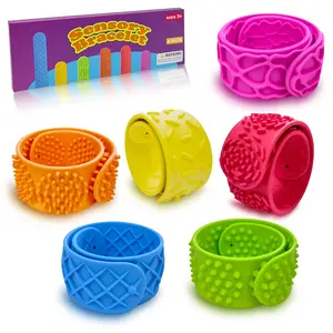 Touch Sensory Stress Relief Bracelet for Kids, Autism Calming Toy, Special Needs Children, Wearable Anxiety Reducer, Travel Classroom Essential, Stress Relief Gadgets
