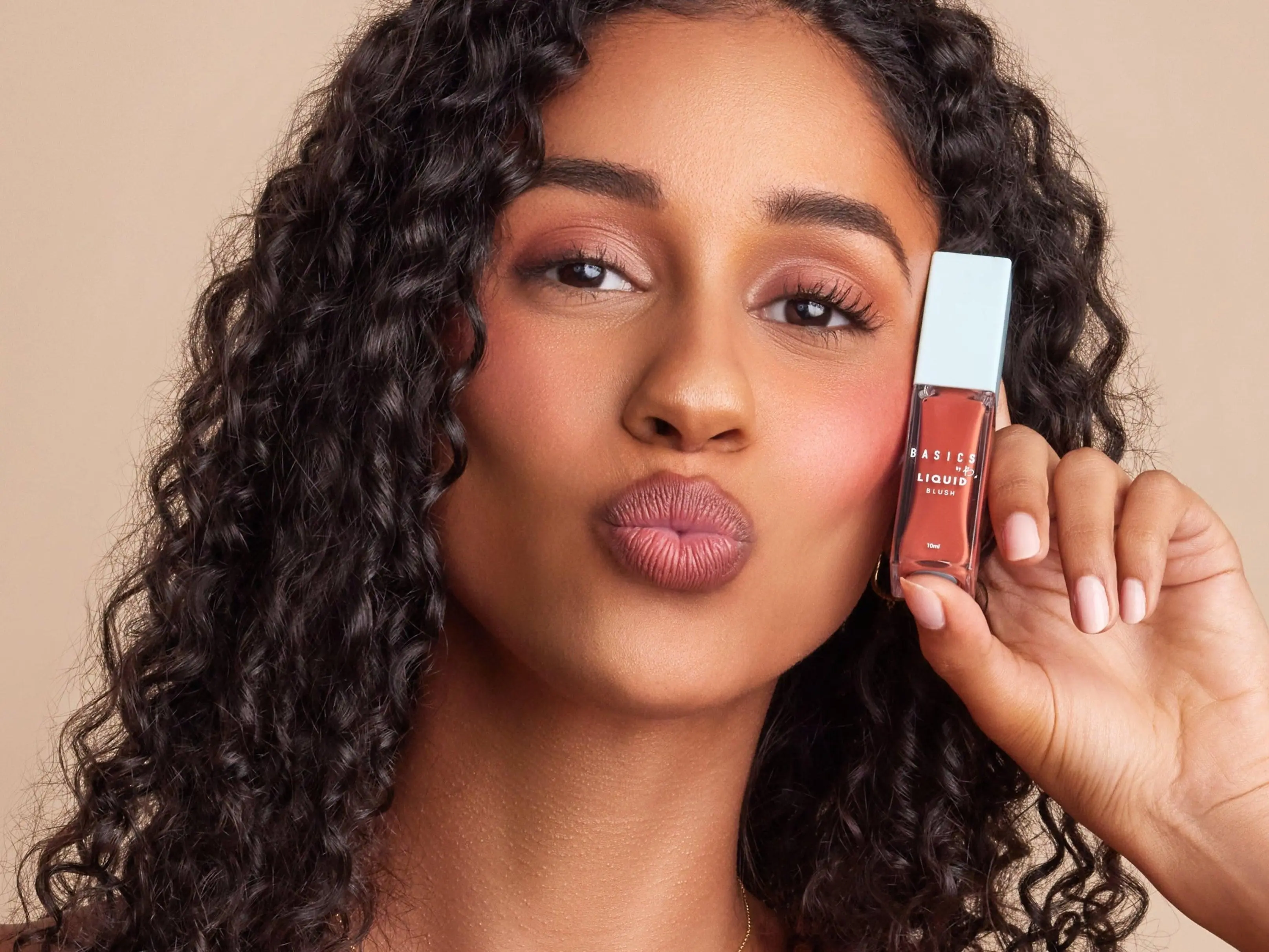 Basics by B Liquid Blush & Contour | 5 Vegan Dewy Shades | Buildable, Blendable, Long Lasting | All Skin Tones | Face+Eyes