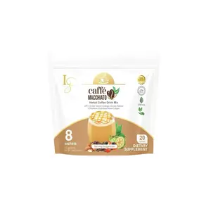 Luxe Skin Caffe Macchiato Powder Drink With Collagen & L-Glutathione, 8 Sachets x 168g