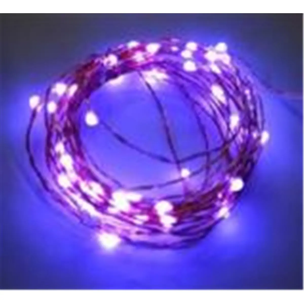 212 MAIN Battery-Operated LED Lights - 7 ft Purple 20 Micro Starry Copper Wire Lights, Festive Home & Party Decor, Batteries-Powered, Over 24 Hours Runtime, Steady 360 Degree Viewing Angle, True Color, Starry String Lights