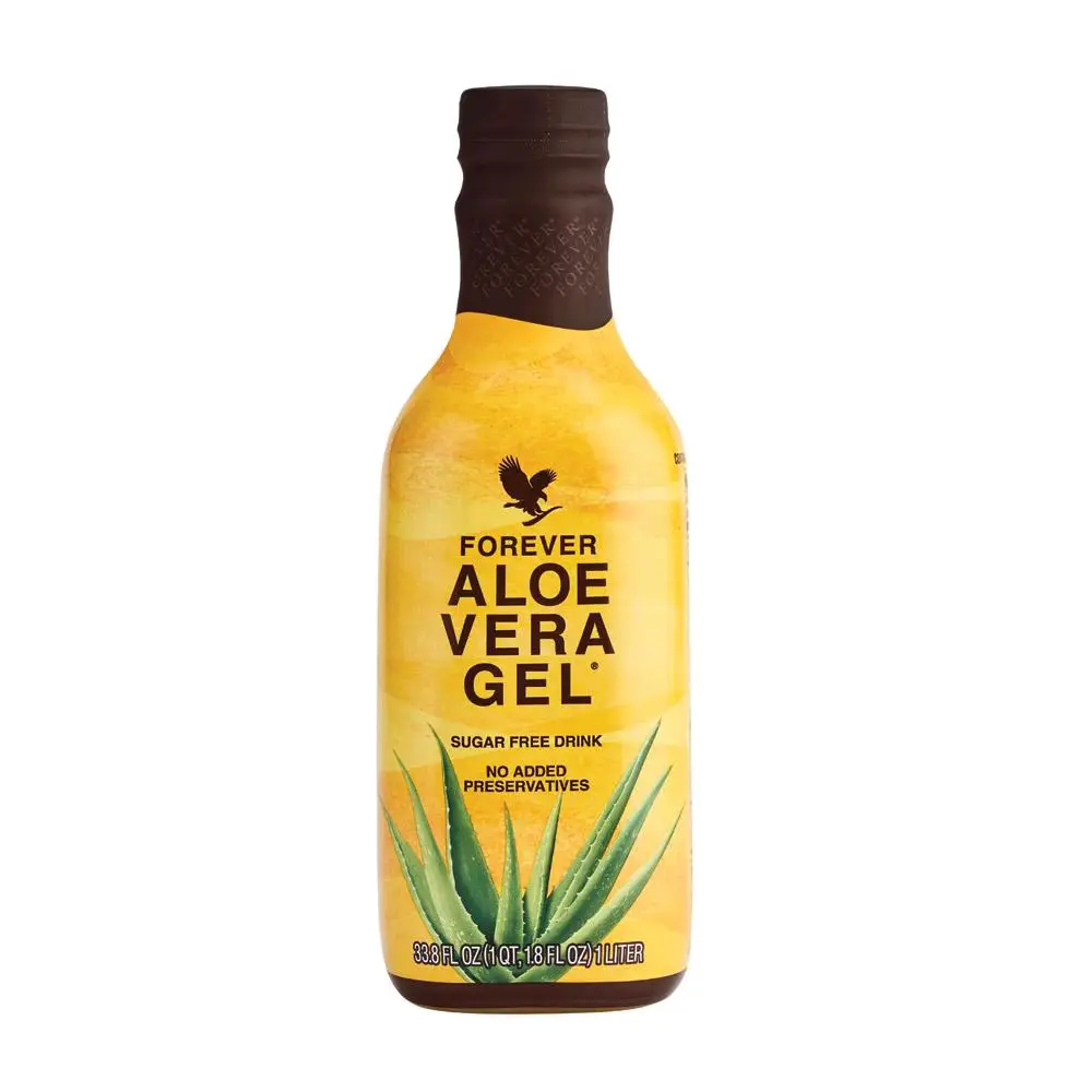Forever Aloe Vera Gel - Natural Supplement for Digestive Health and Immune Support, Gluten-Free