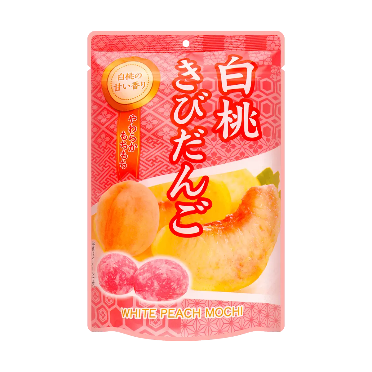 SEIKI Snow Plum Mochi with White Peach Flavor 4.59 ozFlavor, 4.59 oz