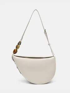 2026 New Stone Decor Asymmetric Shoulder Bag, Fashion Multi-Functional Crossbody Bag, Stylish and Versatile Handbag for Everyday Use