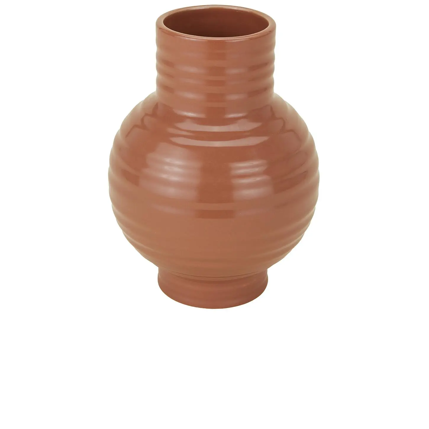 HAWKINS NEW YORK Large Essential Ceramic Vase in Terracotta