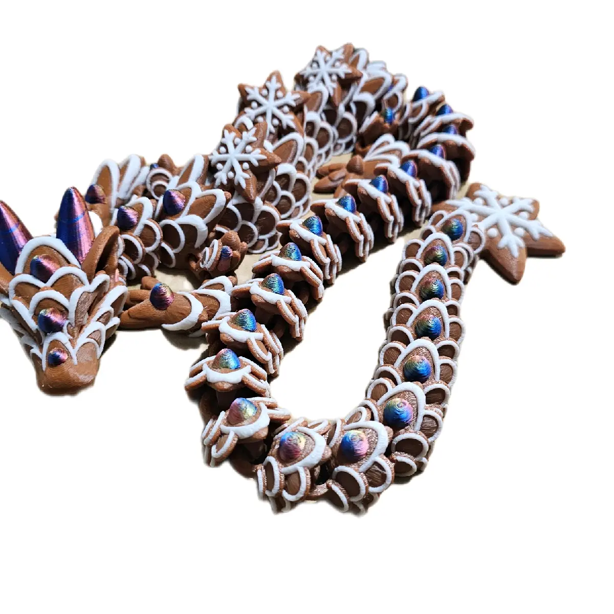 Gingerbread Dragon-3d Printed