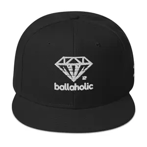 BALLAHOLIC Snapback Hat – Bold Basketball Streetwear Cap