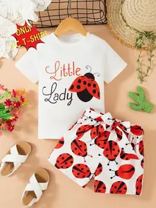2026 Popular Trendy Pattern Kids' T-Shirt | Fashionable prints, attractive appearance, soft and comfortable material, high quality, crew neck, casual fit, perfect choice for Christmas and Thanksgiving gifts Graphic Print Shirt