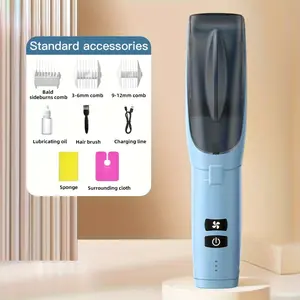 Baby Hair Clippers, Electric Shavers, Youth Hair Trimmers, Quiet Home Hair Clippers with Automatic Suction, Ceramic Blades, Portable USB Rechargeable, Easy Styling And Smooth Cutting, Professional Electric Hair Clippers with Limit Combs