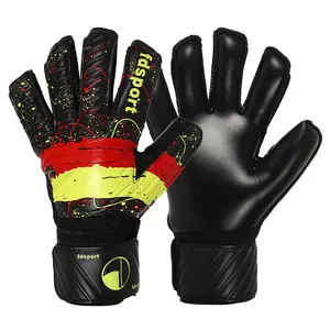 Non-Slip, Wear-Resistant Flying Shield Football Gloves with Finger Guard, Breathable Professional Training & Competition Gloves for Primary & Secondary School Goalkeepers,summervibes