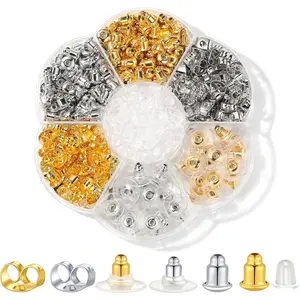 Earring Backs Replacements,   Metal Plastic Rubber Earrings Backs Soft Clear Earring Backs for Studs Hook Droopy Ears Heavy Earring