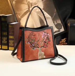 H231-New fashionable and elegant handbag deer design shoulder crossbody bag
