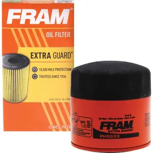 Extra Guard 10K Mile Change Automotive Replacement Interval Spin-On Engine Oil Filter For Select Vehicle Model Years, Vehicle Engine Protection Oil Filter For Everyday Drivers
