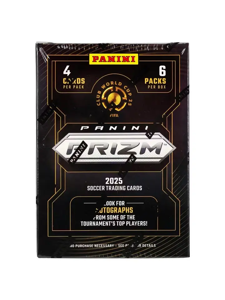 2025 Panini Prizm FIFA Club World Cup Soccer Blaster Trading Cards LV