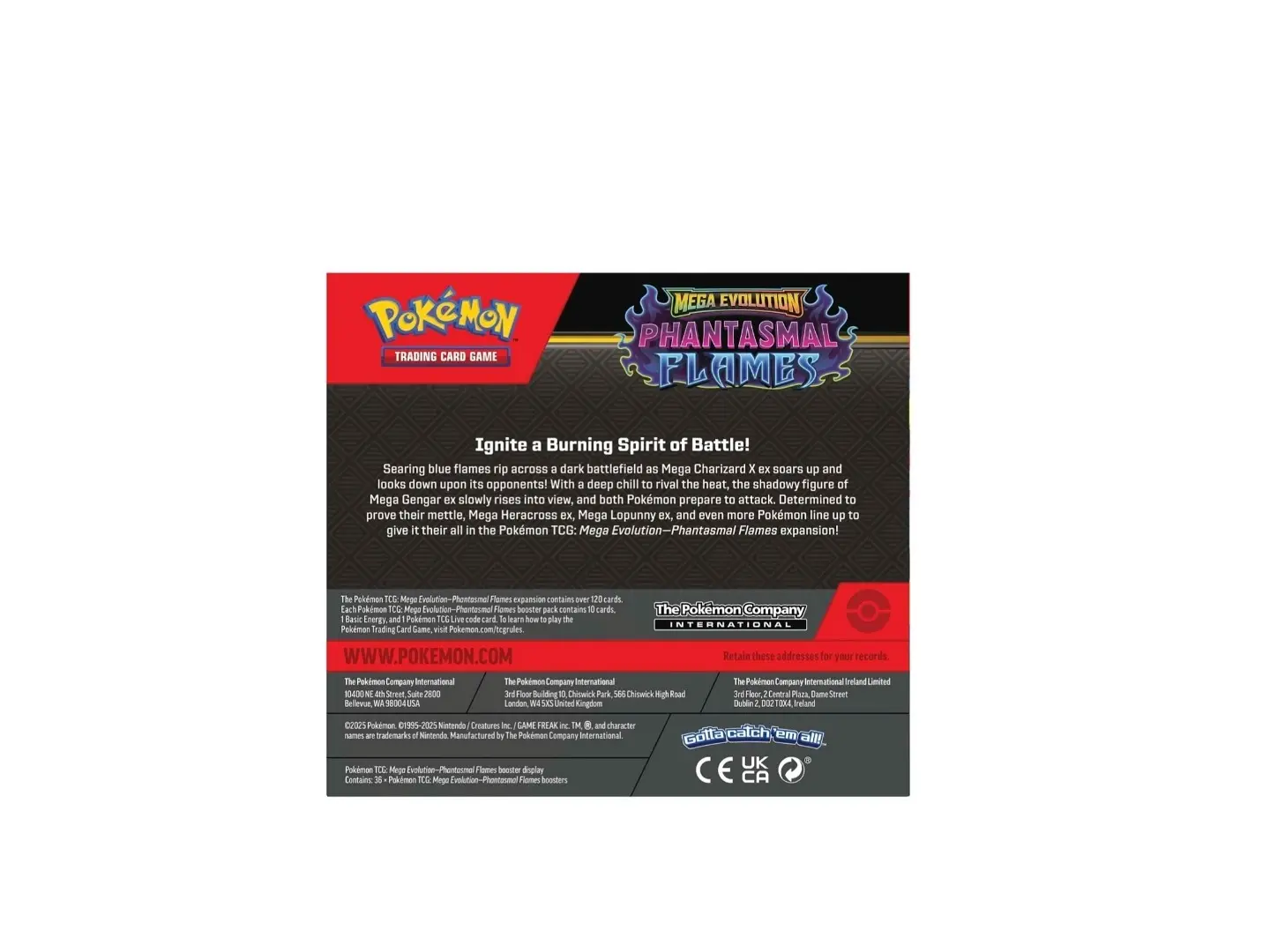 Mega Evolution-Phantasmal Flames Booster Box - TikTok Shop