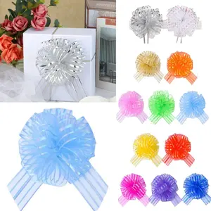 12-Color Mixed Plastic Ribbon Bows - 6inch, Assorted Vibrant Colors for Wedding Decor, Party Supplies, Gift Basket & Present Wrapping - Durable Craft Ribbons for DIY Crafts