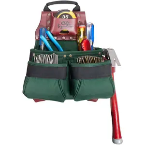 CLC 51838 CONSTRUCTION WORKER’S BALLISTIC NYLON NAIL & TOOL BAG