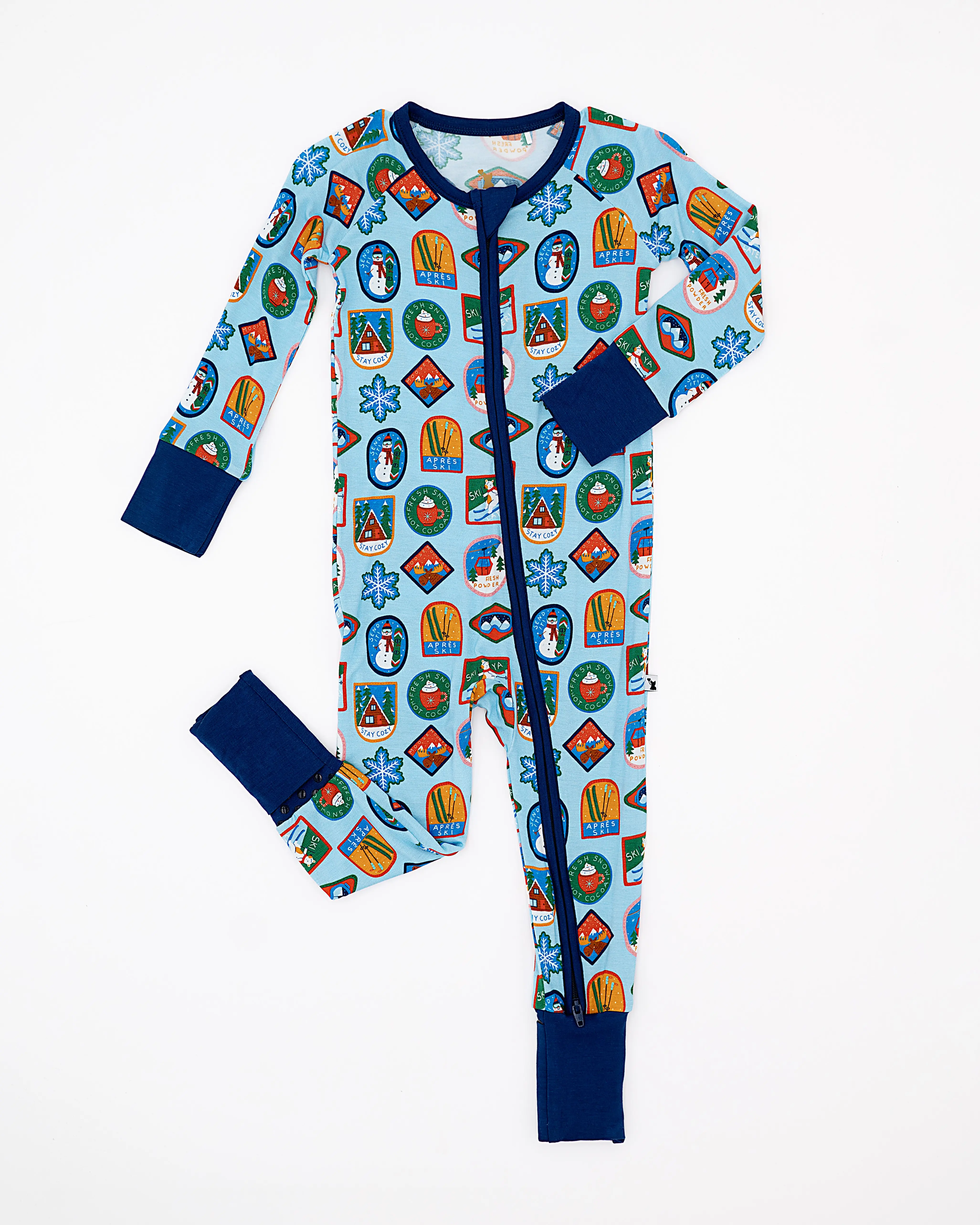 Newborn Convertible Footies for Baby Girl and Boy (Newborn - 2 Years) One-piece Soft Christmas Holiday Romper for Family Matching | Xmas Gift Onesies