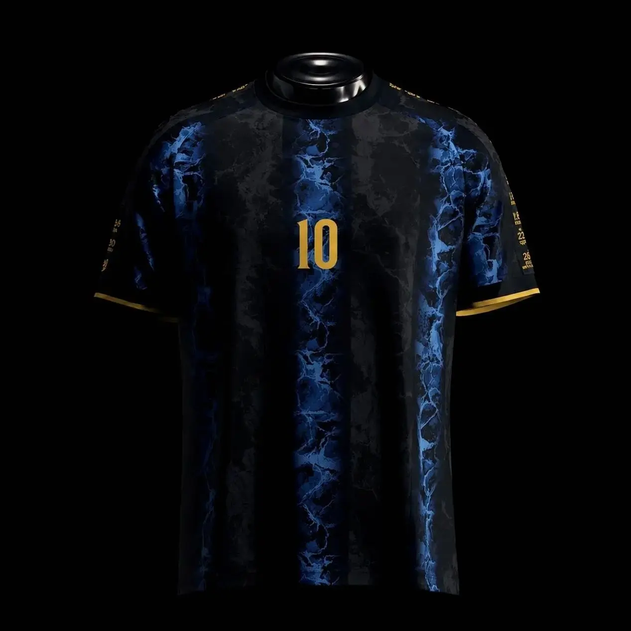 Premium M.10 Black Football Jersey, Argentina Flag, Greatest OfAll TimeGOAT, Perfectly Detailed,Jersey-The Siu Kit Trikot,Retro Soccer Shirt