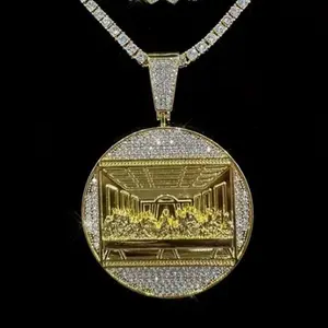 chain | Last Supper of Jesus With his Disciples Pendent | For men | For women