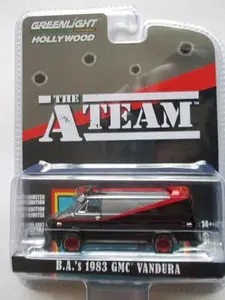 Greenlight The A Team B.A.'s 1983 GMC Vandura Diecast Model Car