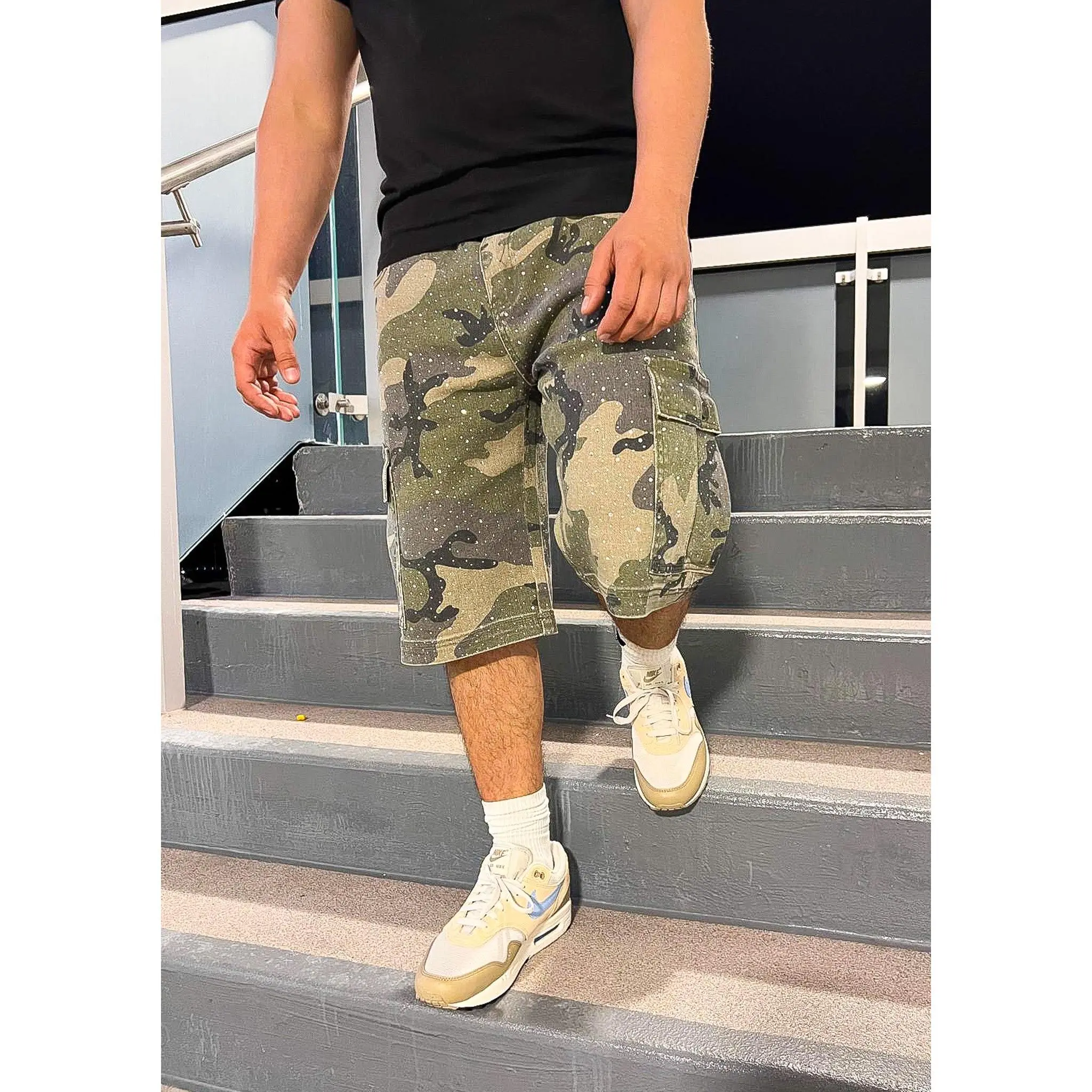 Olive Terrain Cargo Shorts Olive Terrain Cargo Shorts