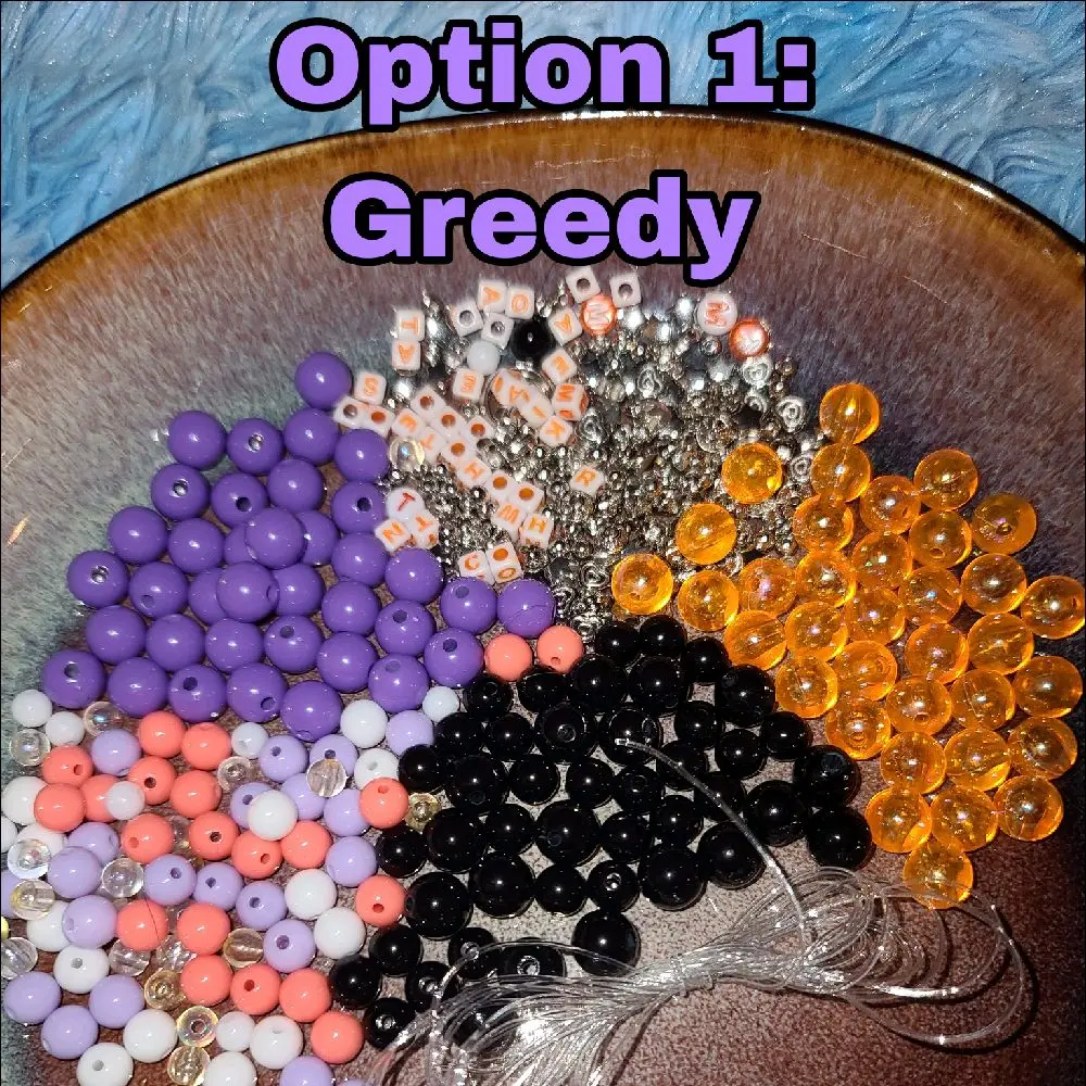 1. "Greedy" Bubble Acrylic Kit (High-Gloss & Edgy)