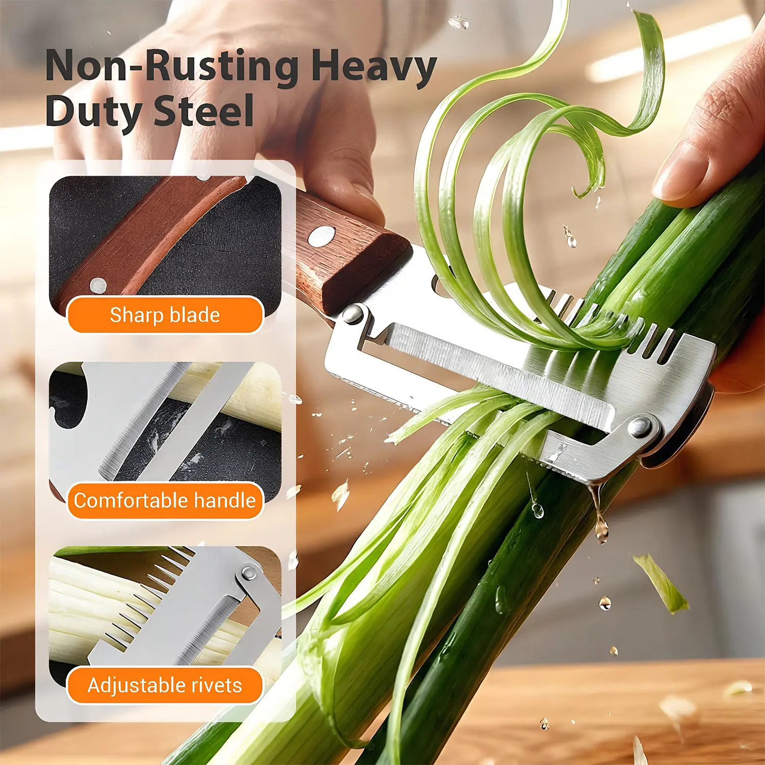 Peeler + grater