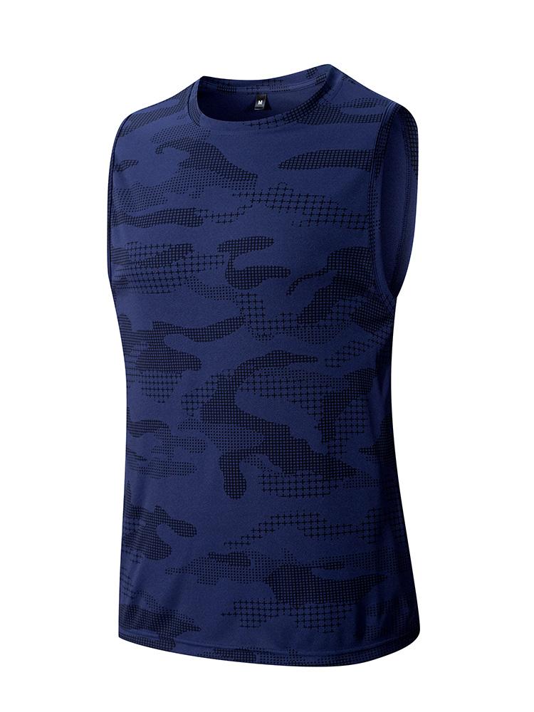 Cool Camouflage Tank Top Men's Cool Breathable Sleeveless Fitness Tank for Menswear Vests Cool Camouflage Tank Top Men's Cool Breathable Sleeveless Fitness Tank for Menswear Vests