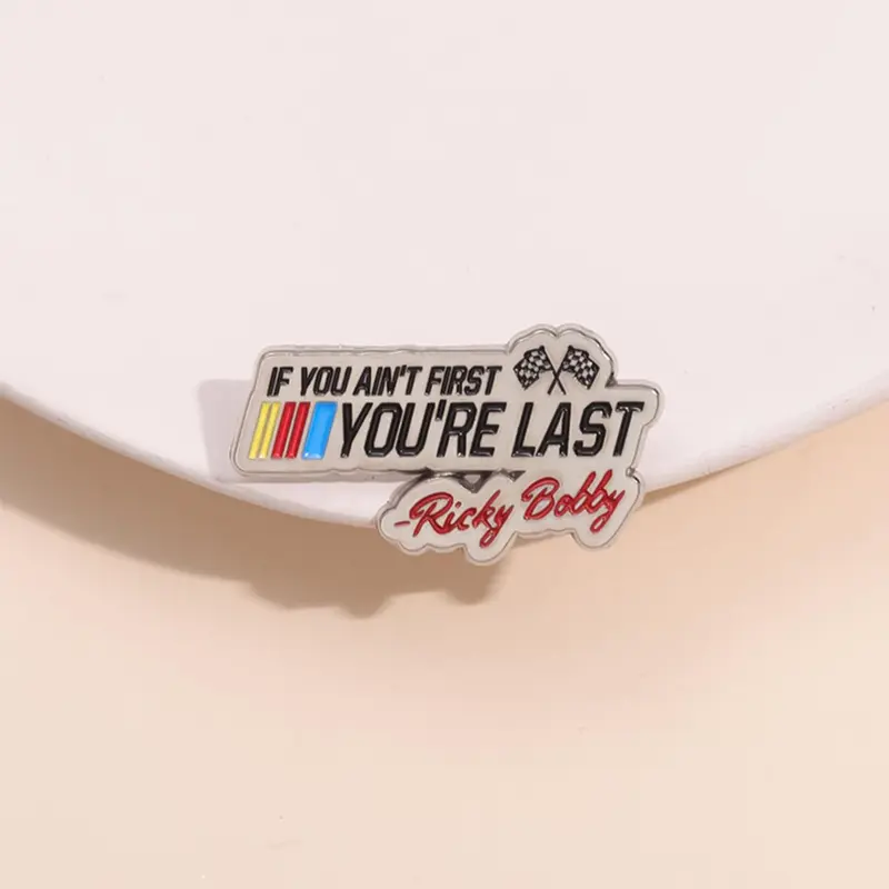 Cartoon Slogan Enameled Pin Brooch, Alloy Brooch Pin, Enamel Lapel Pins, Fashion Accessory, Brooch Clip, Fashion Brooch for Party, Daily Clothing Decor, Trendy All-match & Exquisite Brooch for Birthday Gift