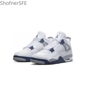 Midnight Sea Color Retro Casual Comfortable Anti-Slip Wear-resistant Basketball Shoes