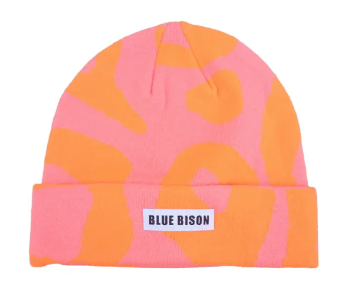 Lava Lamp Beanie, Peach Rings