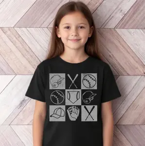 YOUTH & ADULT Custom Girls Softball Tee, Personalized Name and Number, Travel Ball Team, All Star Softball Game Day Shirt