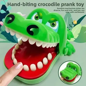 Bite Crocodile Prank Stress Relief Game, Party Interactive Crocodile Game, Joke Toy, Birthday Gift, Christmas Present, Family Game, Travel Game