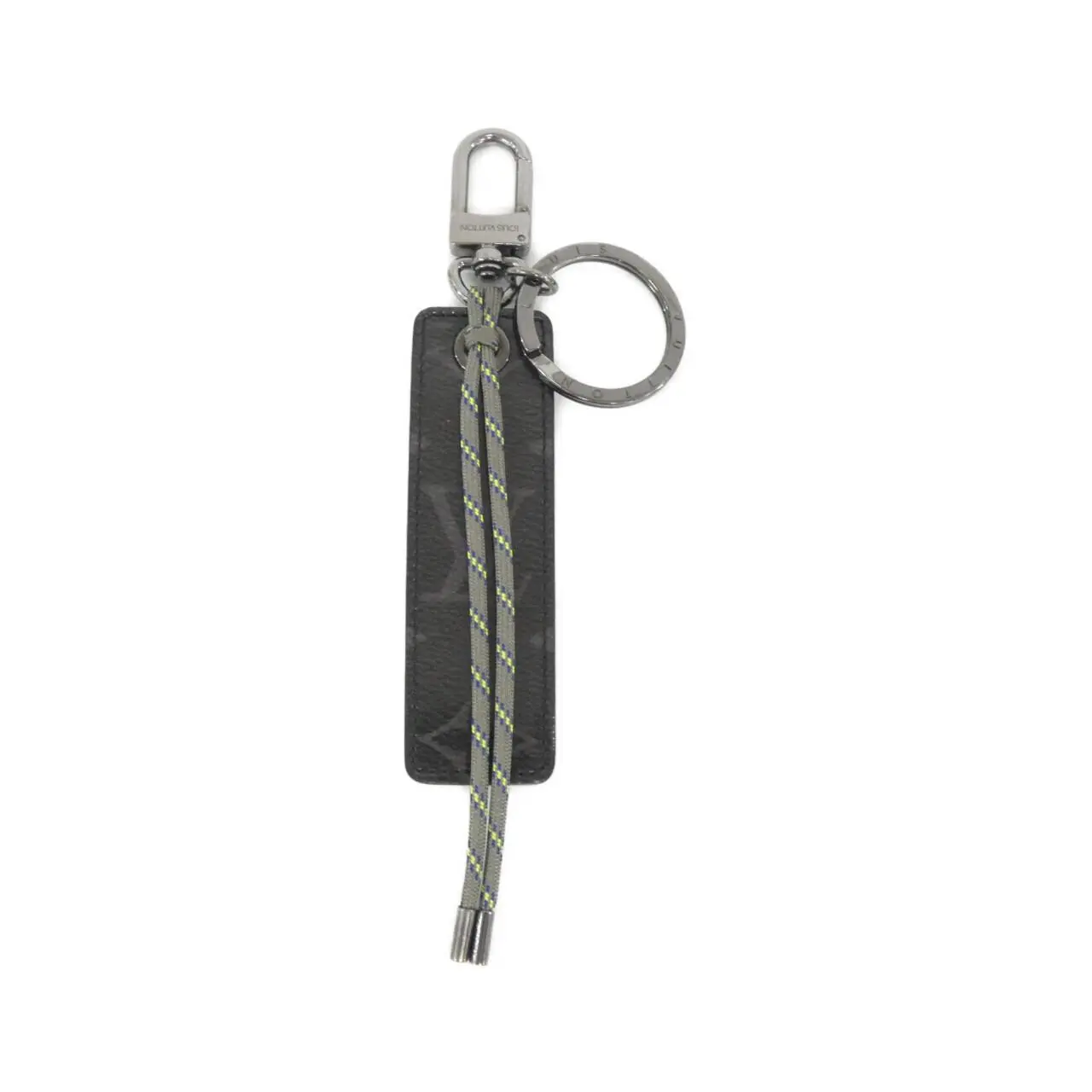 Pre-owned Louis Vuitton Canvas Small Leather Goods Monogram Eclipse Glaze Keyring