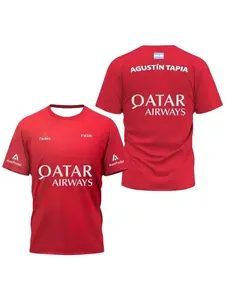 Summer Men's Badminton and Tennis Training Short Sleeved T-shirt Casual Streetwear Men's Top