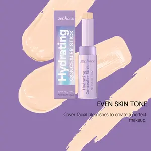 Dual-effect Concealer & Foundation Eye Concealer - 24-hour long-lasting, high-coverage matte finish. Korean pressed powder foundation for a flawless complexion. Covers acne marks, sculpts the nose, and nourishes the skin.