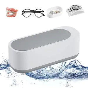 Multifunctional Ultrasonic Cleaner with Sterilization,Professional Cleaner Machine for Cleaning, Earrings, Glasses, Jewelry, Rings,  Portable Cleaner for Home, Office