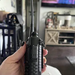 1Pack Baofeng 5W UV-5R Radio Ham Radio Handheld UV5R Long Range Dual Band 1800mAh USB Rechargeable Power Two Way Radio Walkie Talkies with 1800mAh Li-ion Battery for Outdoor sports Hunting Camping Survival Gea Supports CHIRP