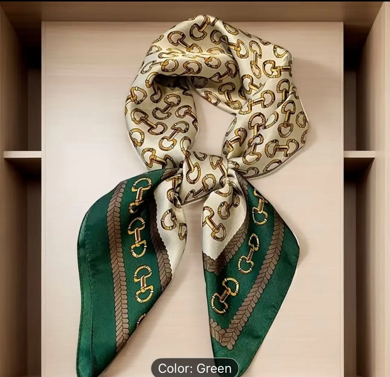 Printed Head Scarf for Women – Lightweight Hair Accessory