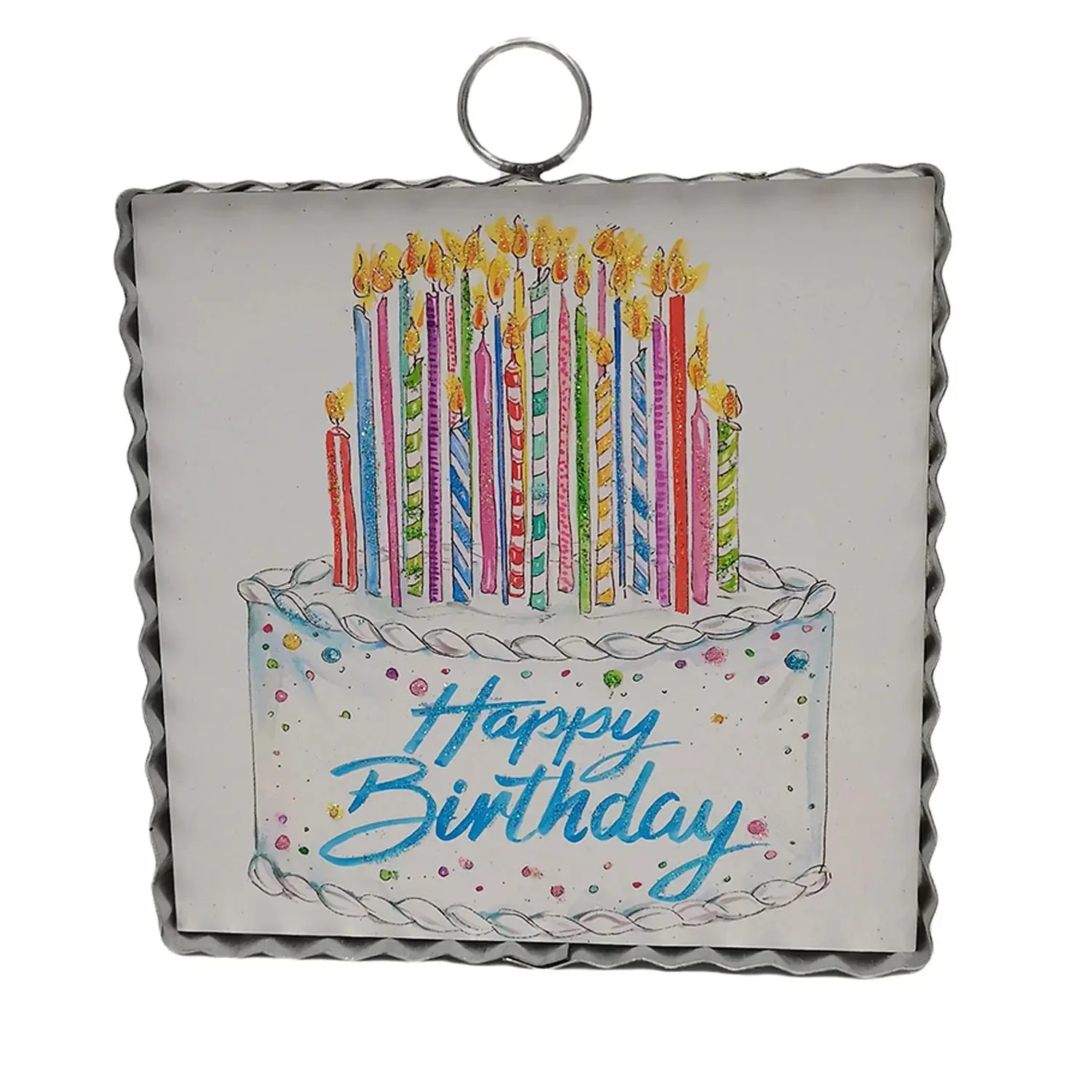 Mini Beck's Happy Birthday Cake