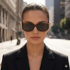 Retro Curved Screen Rectangle Sunglasses for Women Men, Y2K Trendy Face Slimming Wrap Around Sun Glasses, UV Protection Fashion Shades for Streetwear Daily Outings summervibes